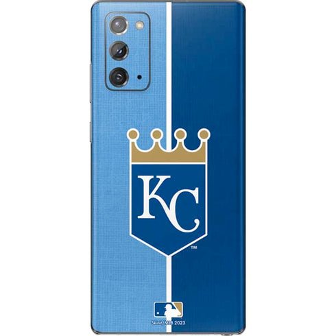 MLB Kansas City Royals Split Galaxy Note20 5G Skin